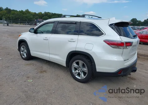 2015 Toyota Highlander Limited Platinum V6 z USA, uszkodzony, nr VIN 5TDDKRFH1FS157068